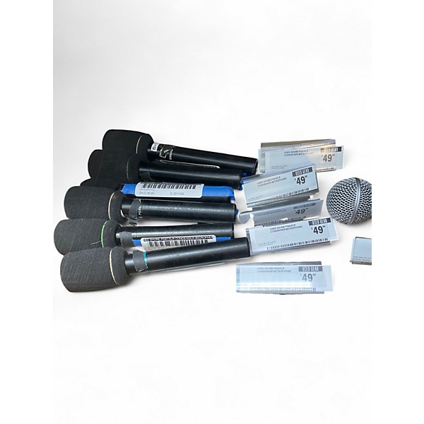 Used Shure PG81XLR Condenser Microphone