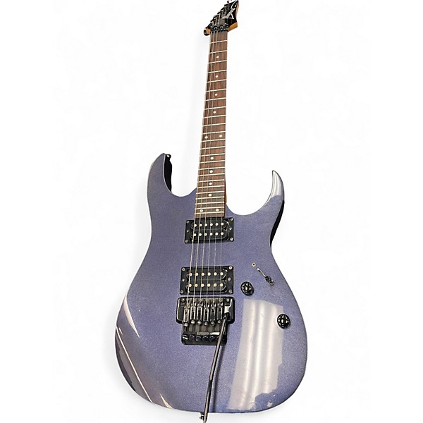 Used Ibanez RG220B Titanium Ice Solid Body Electric Guitar