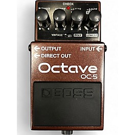 Used BOSS OC5 Octave Effect Pedal