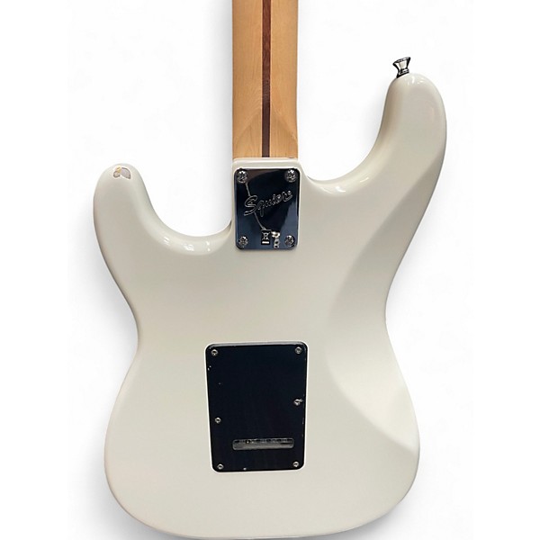 Used Squier Affinity Stratocaster White Solid Body Electric Guitar