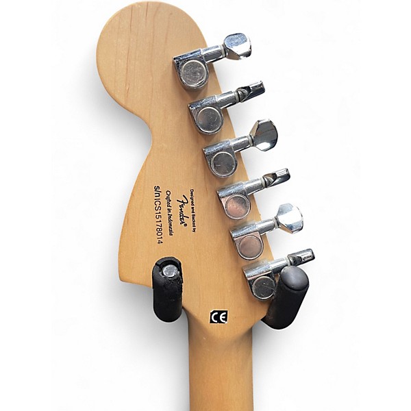 Used Squier Affinity Stratocaster White Solid Body Electric Guitar