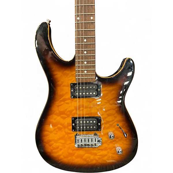 Used Peavey X2 ORNGE QUILT Solid Body Electric Guitar