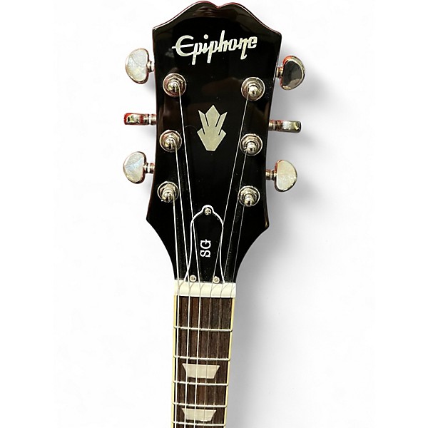 Used Epiphone SG Standard Cherry Solid Body Electric Guitar
