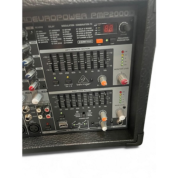 Used Behringer PMP2000 Powered Mixer