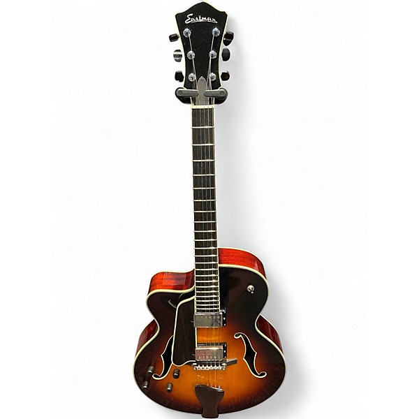 Used Eastman AR605CED L CS Sunburst Hollow Body Electric Guitar