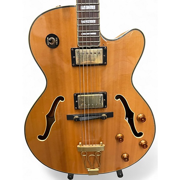 Used Epiphone Joe Pass Emperor II Natural Hollow Body Electric Guitar