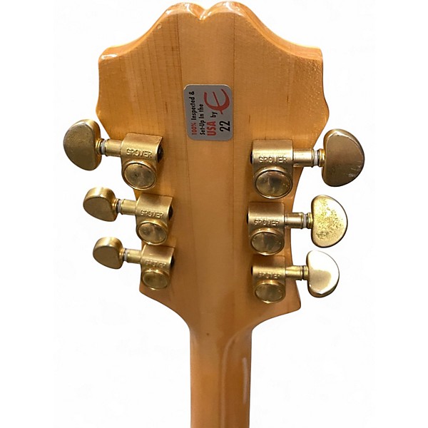 Used Epiphone Joe Pass Emperor II Natural Hollow Body Electric Guitar