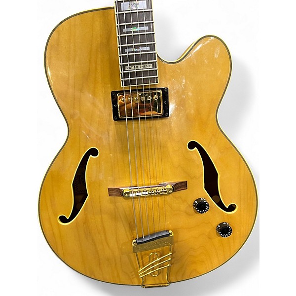 Used Ibanez PM20 Natural Hollow Body Electric Guitar