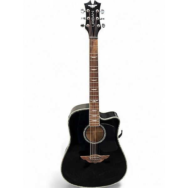 Used Keith Urban Player Black Acoustic Electric Guitar