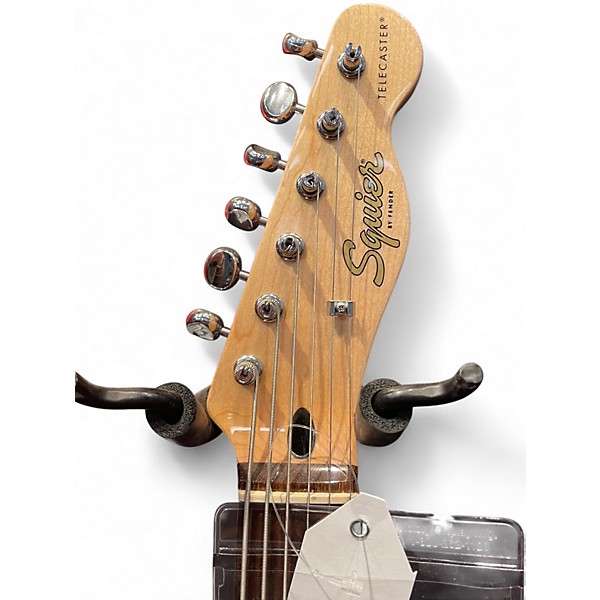 Used Squier Paranormal Baritone Cabronita Telecaster Sunburst Solid Body Electric Guitar