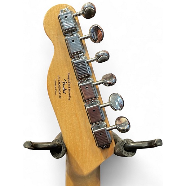 Used Squier Paranormal Baritone Cabronita Telecaster Sunburst Solid Body Electric Guitar