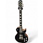Used Epiphone les paul modern black sparkle Solid Body Electric Guitar thumbnail