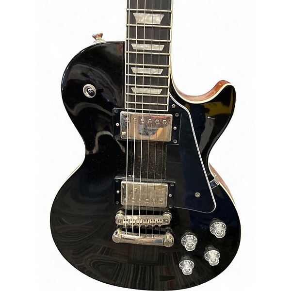 Used Epiphone les paul modern black sparkle Solid Body Electric Guitar