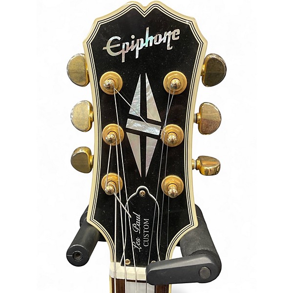 Used 2000s Epiphone G400 Les Paul (SG) Antique Ivory Solid Body Electric Guitar