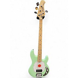 Used Sterling SUB Ray 4 Seafoam Green Electric Bass Guitar