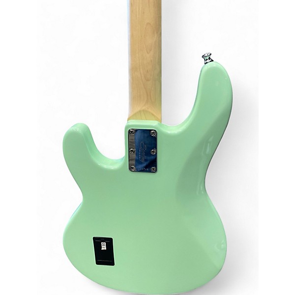Used Sterling SUB Ray 4 Seafoam Green Electric Bass Guitar