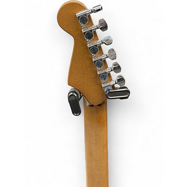 Used EVH FRANKENSTRAT RELIC RED AND WHITE Solid Body Electric Guitar