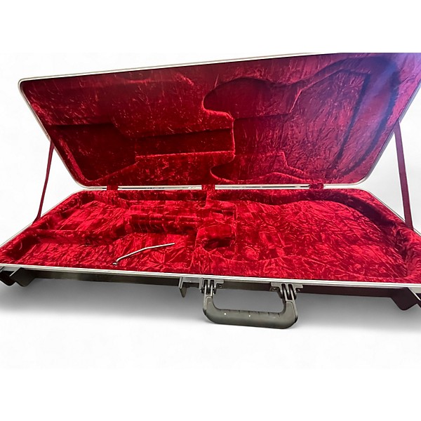 Used EVH FRANKENSTRAT RELIC RED AND WHITE Solid Body Electric Guitar