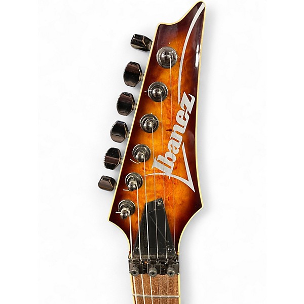 Used Ibanez S670QM Dragon Eye Burst Solid Body Electric Guitar