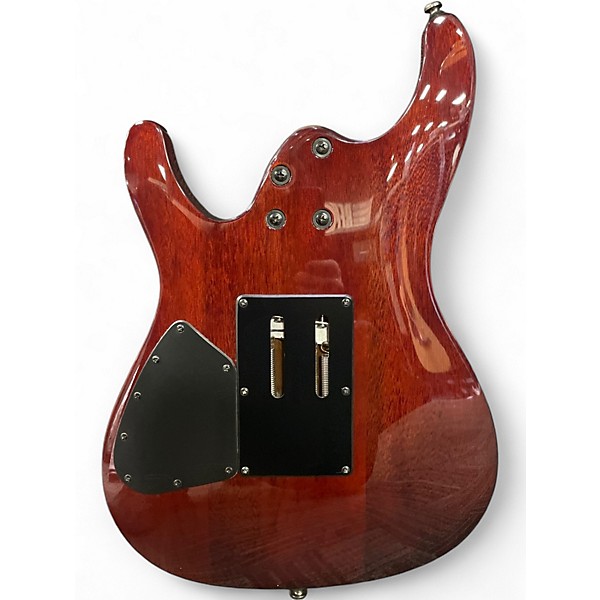 Used Ibanez S670QM Dragon Eye Burst Solid Body Electric Guitar