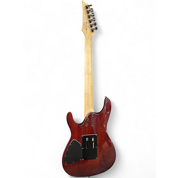 Used Ibanez S670QM Dragon Eye Burst Solid Body Electric Guitar