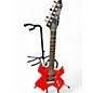 Used B.C. Rich Bronze Series Warlock Flat Red Solid Body Electric Guitar thumbnail