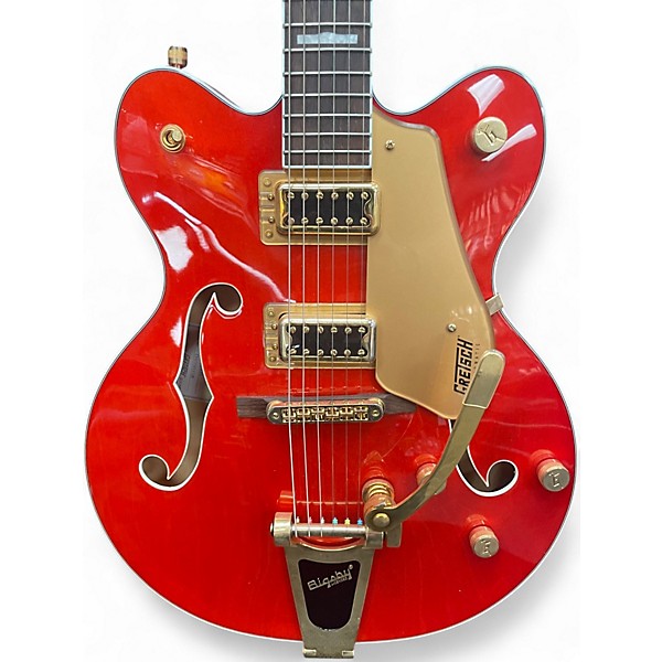 Used Gretsch Guitars G5422TG Flat Red Hollow Body Electric Guitar