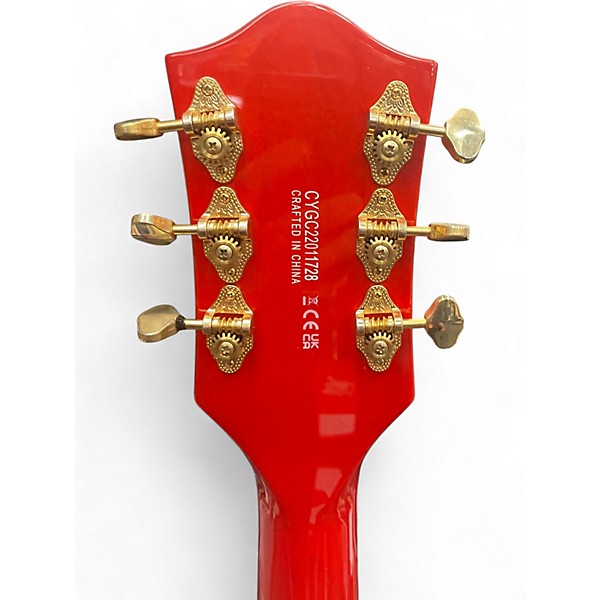 Used Gretsch Guitars G5422TG Flat Red Hollow Body Electric Guitar