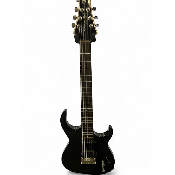 Used Strictly 7 CUSTOM Black Solid Body Electric Guitar