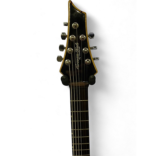 Used Strictly 7 CUSTOM Black Solid Body Electric Guitar