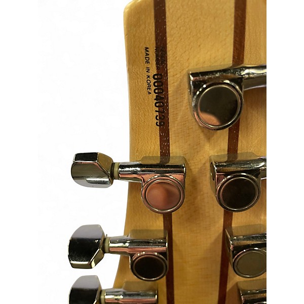 Used Strictly 7 CUSTOM Black Solid Body Electric Guitar