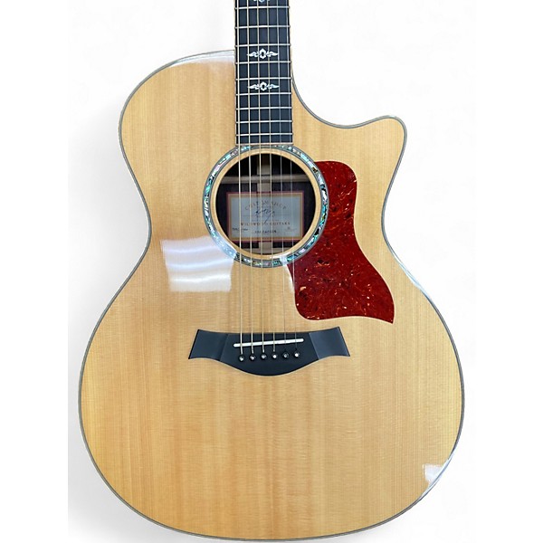 Used Taylor 814 WildWood Natural Acoustic Electric Guitar
