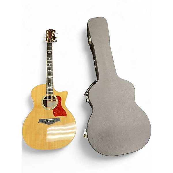 Used Taylor 814 WildWood Natural Acoustic Electric Guitar