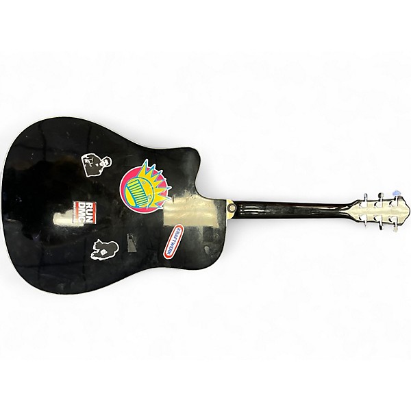 Used 2015 Ibanez V70CE Black Acoustic Electric Guitar