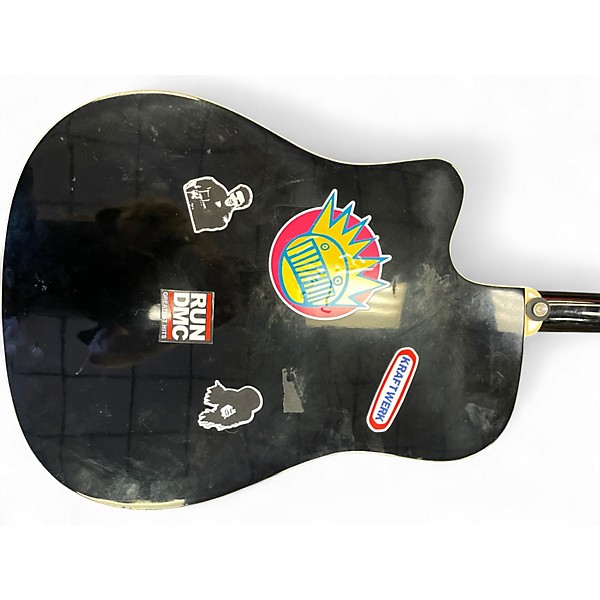 Used 2015 Ibanez V70CE Black Acoustic Electric Guitar