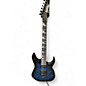 Used Ibanez RG320 Blue FLAME Solid Body Electric Guitar thumbnail