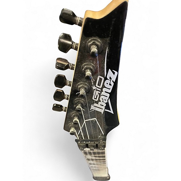 Used Ibanez RG320 Blue FLAME Solid Body Electric Guitar