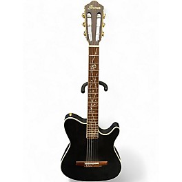 Used Ibanez TOD10N-TKF BLACK Classical Acoustic Electric Guitar