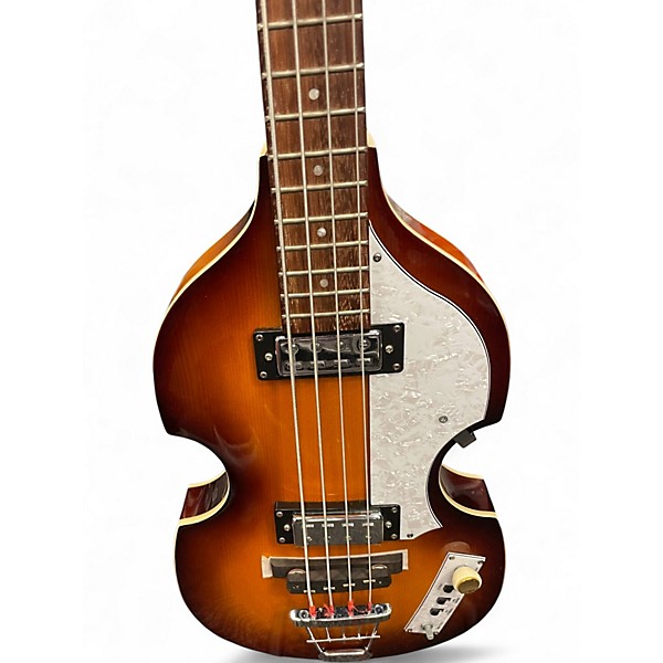 Used Hofner HIBBSBO1 Violin Vintage Sunburst Electric Bass Guitar