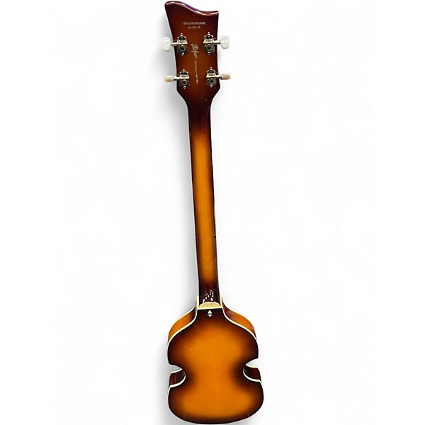Used Hofner HIBBSBO1 Violin Vintage Sunburst Electric Bass Guitar