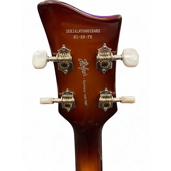 Used Hofner HIBBSBO1 Violin Vintage Sunburst Electric Bass Guitar