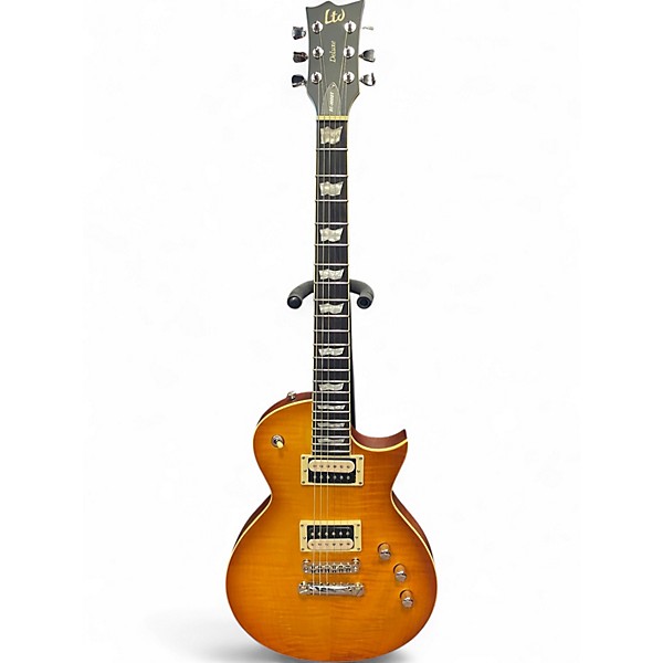 Used ESP LTD EC1000 Deluxe 2 Color Sunburst Solid Body Electric Guitar