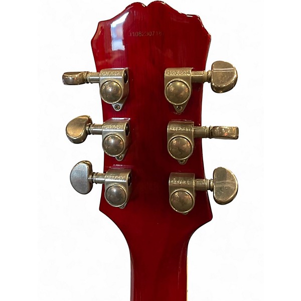 Used Epiphone Nighthawk Custom Reissue 2 Tone Sunburst Solid Body Electric Guitar