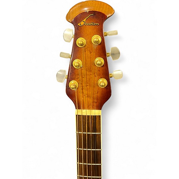 Used Ovation CS257 Celebrity Honey Burst Acoustic Electric Guitar