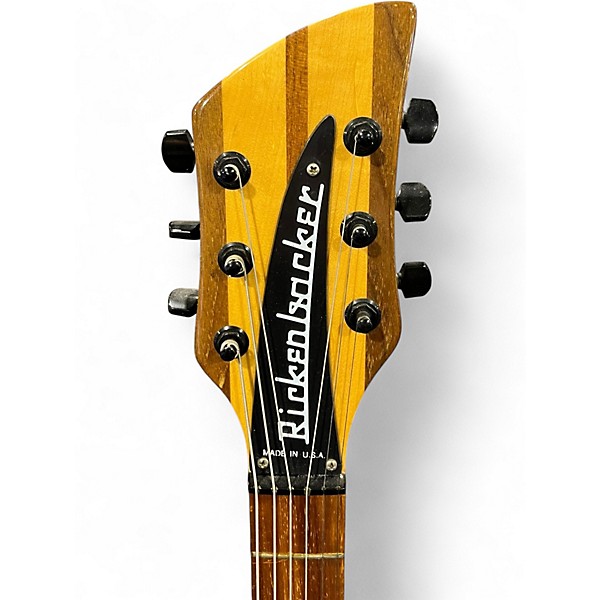 Vintage 1991 Rickenbacker 330 Natural Hollow Body Electric Guitar