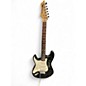 Used Johnson Strat Style left handed Black Solid Body Electric Guitar thumbnail