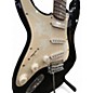 Used Johnson Strat Style left handed Black Solid Body Electric Guitar