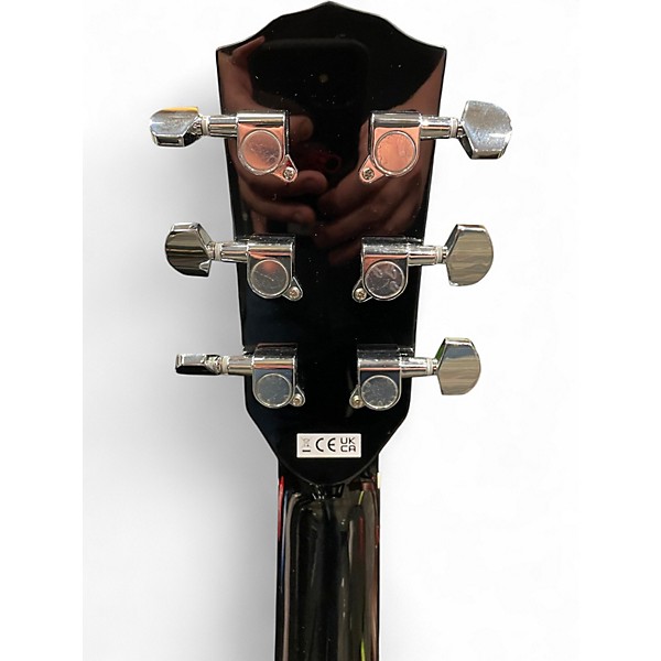 Used Fender CD60 SCE Black Acoustic Electric Guitar