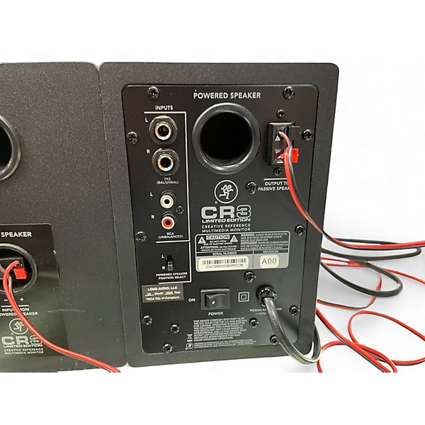 Used Mackie CR3 Powered Monitor