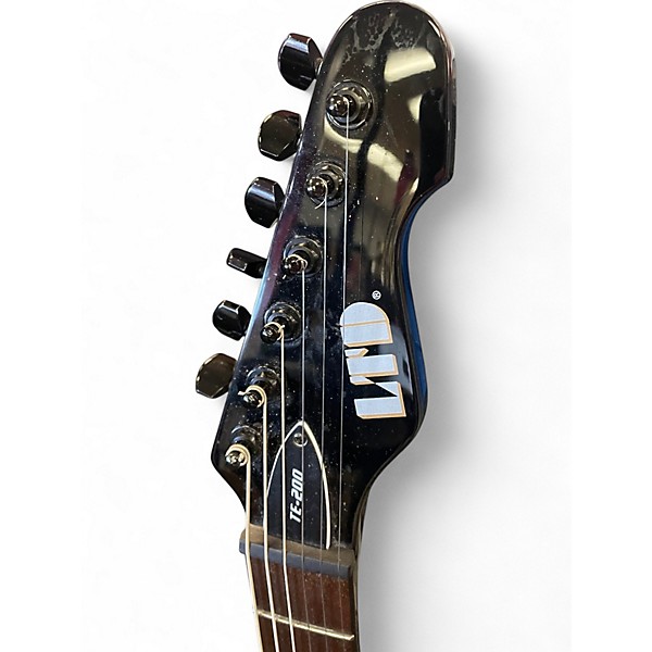 Used ESP LTD TE200 BLACK Solid Body Electric Guitar